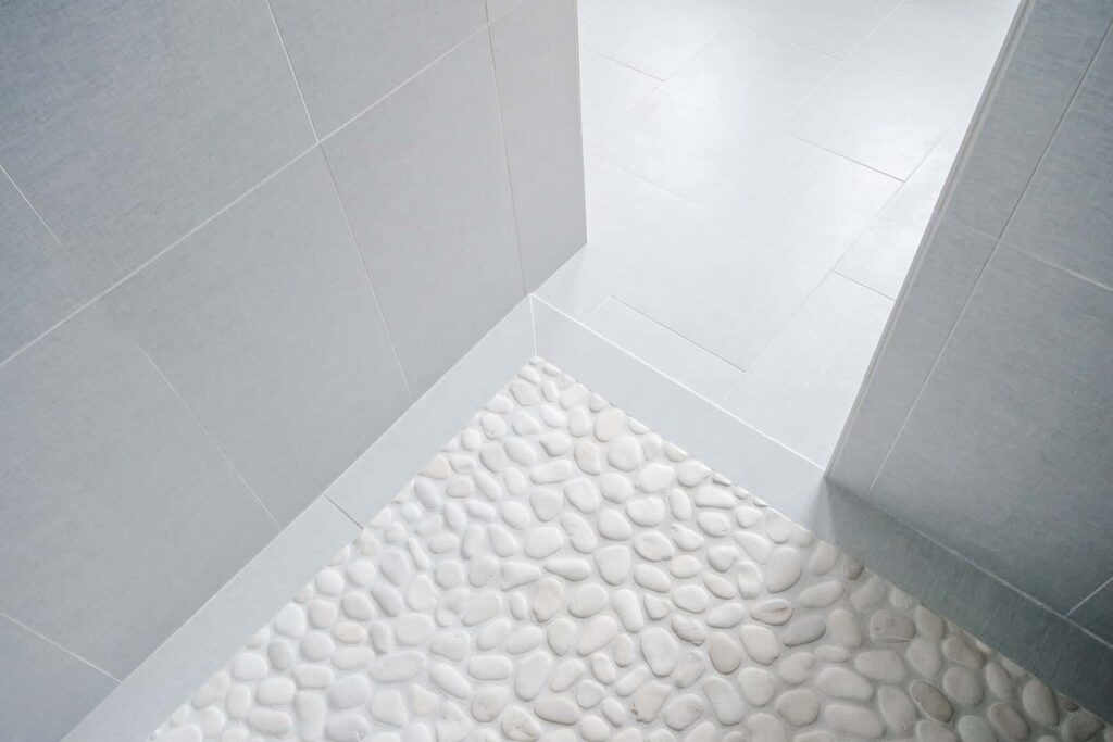 Pebbles Shower Floor