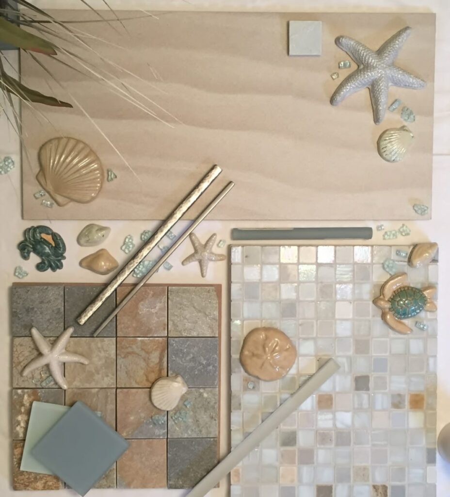 Seaside tile selection